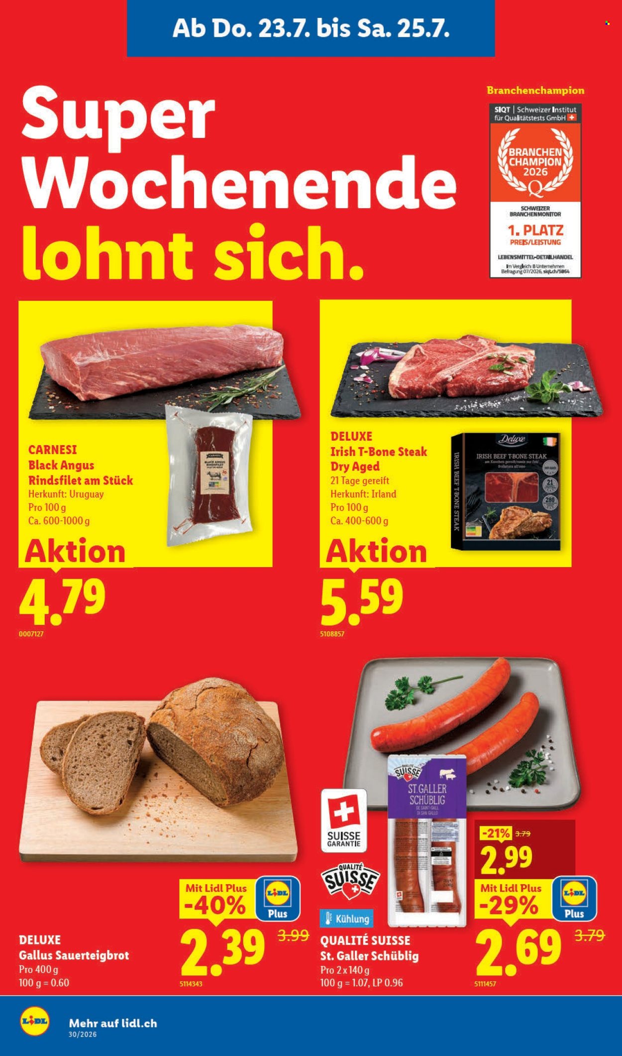 Prospekte Lidl - 23.7.2026 - 29.7.2026. Seite 2. Seite 2