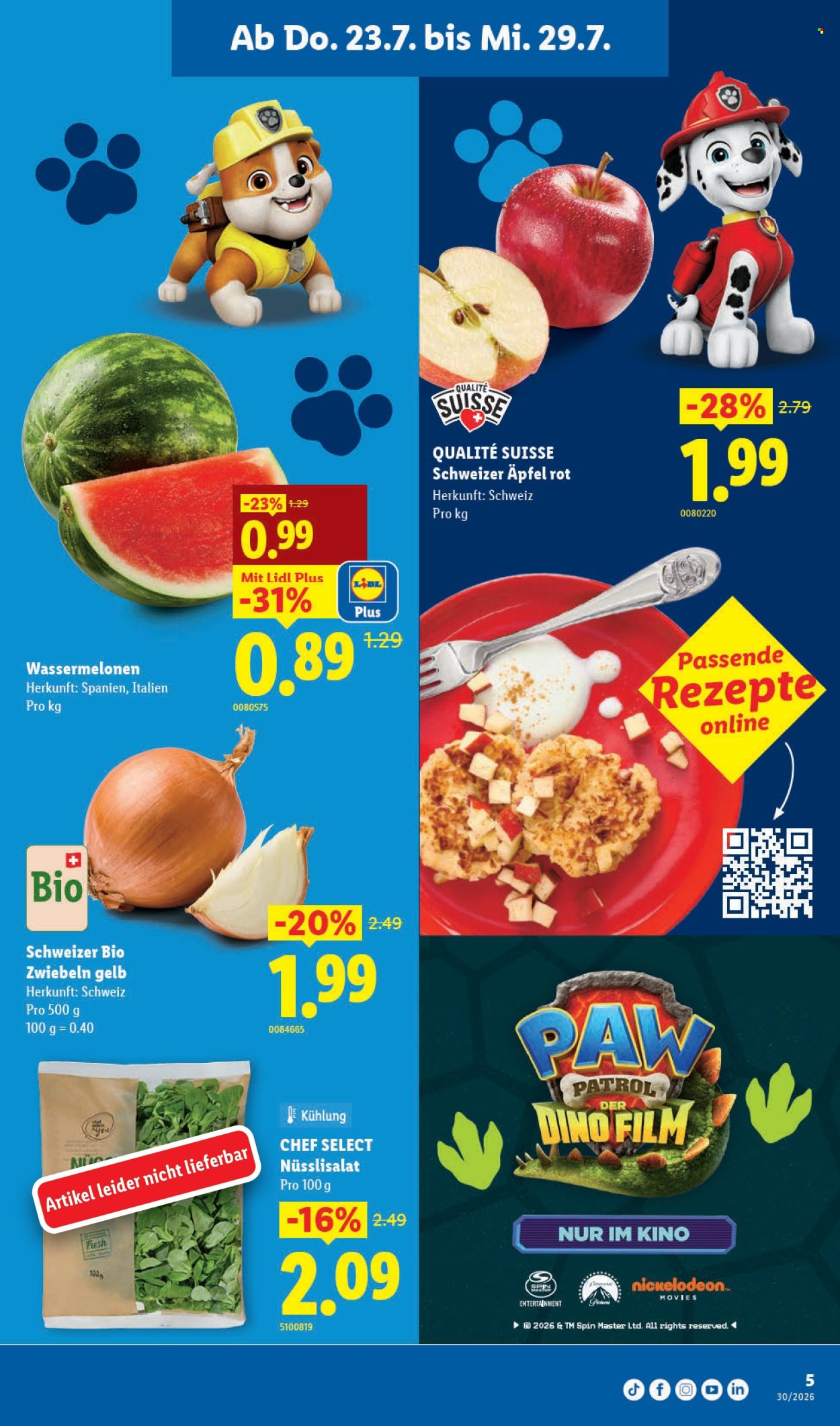 Prospekte Lidl - 23.7.2026 - 29.7.2026. Seite 5. Seite 5