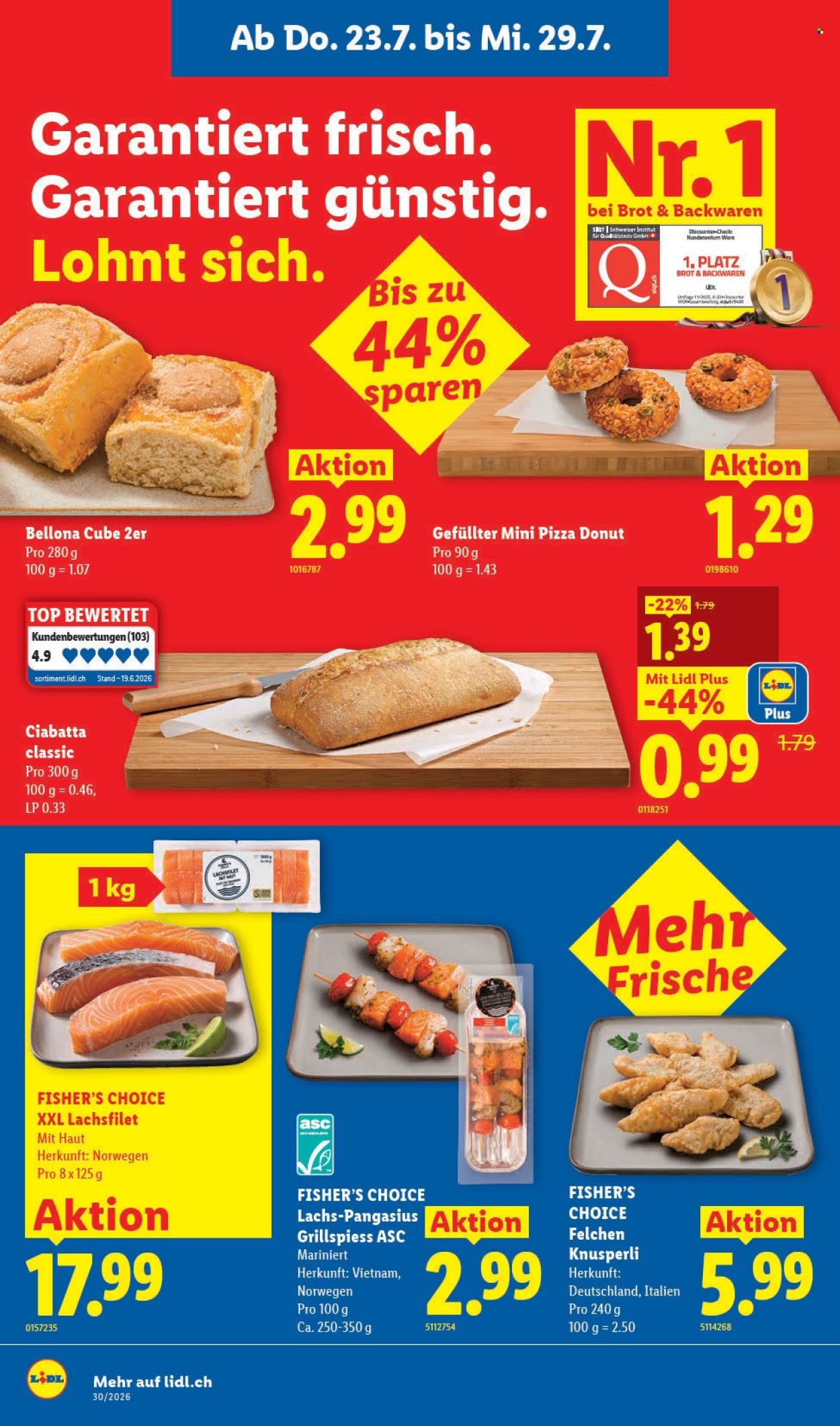 Prospekte Lidl - 23.7.2026 - 29.7.2026. Seite 6. Seite 6