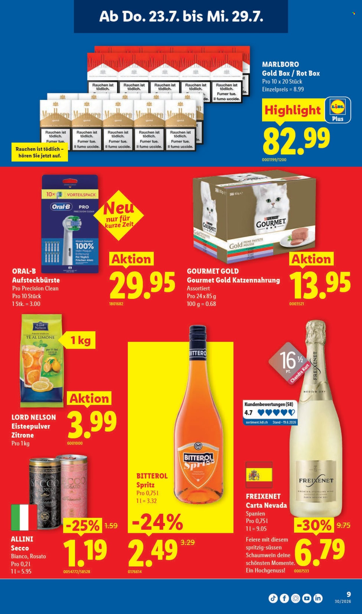 Prospekte Lidl - 23.7.2026 - 29.7.2026. Seite 9. Seite 9