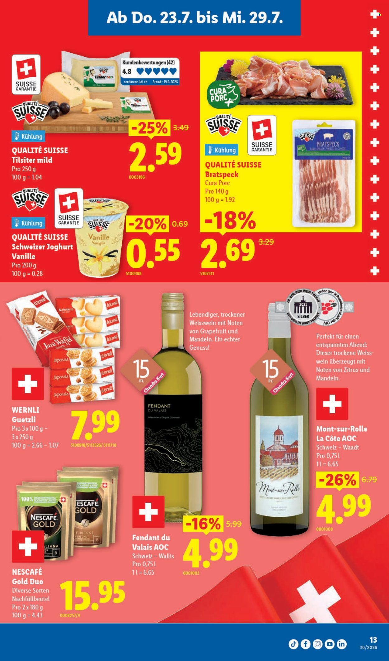 Prospekte Lidl - 23.7.2026 - 29.7.2026. Seite 13. Seite 13