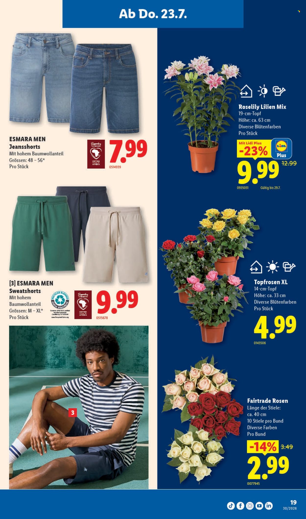 Prospekte Lidl - 23.7.2026 - 29.7.2026. Seite 19. Seite 19