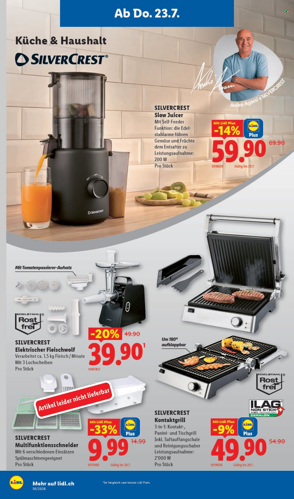 Prospekte Lidl - 23.7.2026 - 29.7.2026. Seite 20. Seite 20
