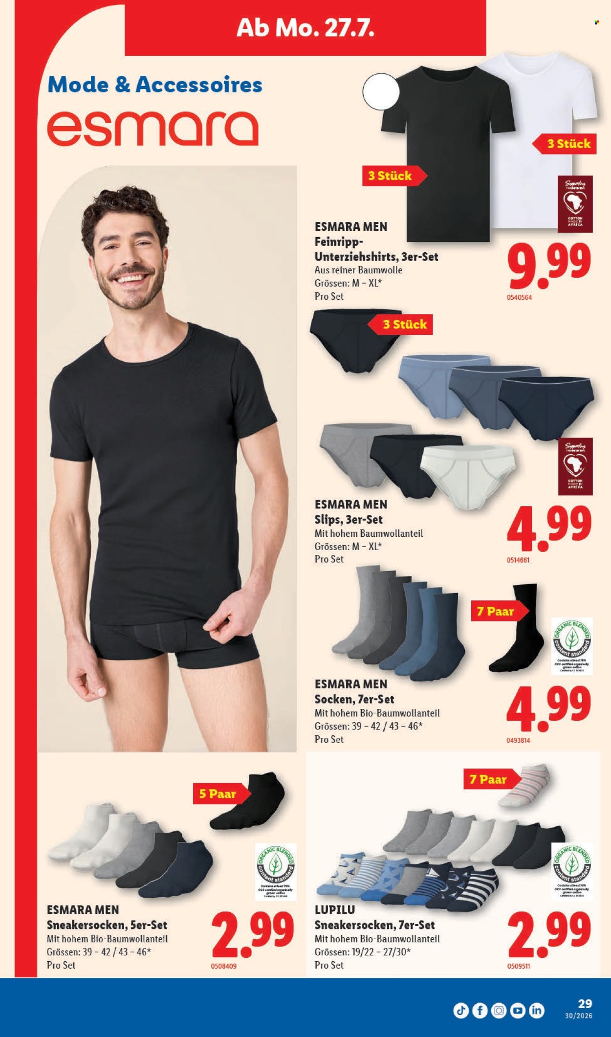 Prospekte Lidl - 23.7.2026 - 29.7.2026. Seite 29. Seite 29