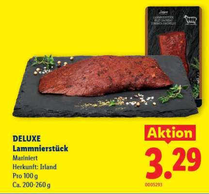 DELUXE Lammnierstück