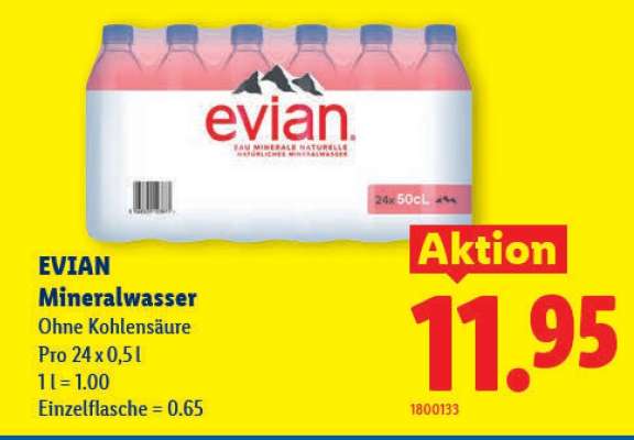Evian Mineralwasser​