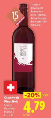 Ostschweiz Pinot Noir