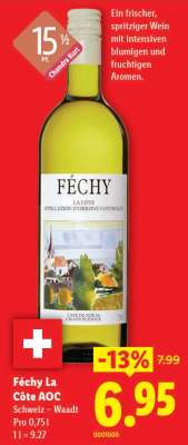 Féchy La côte AOC