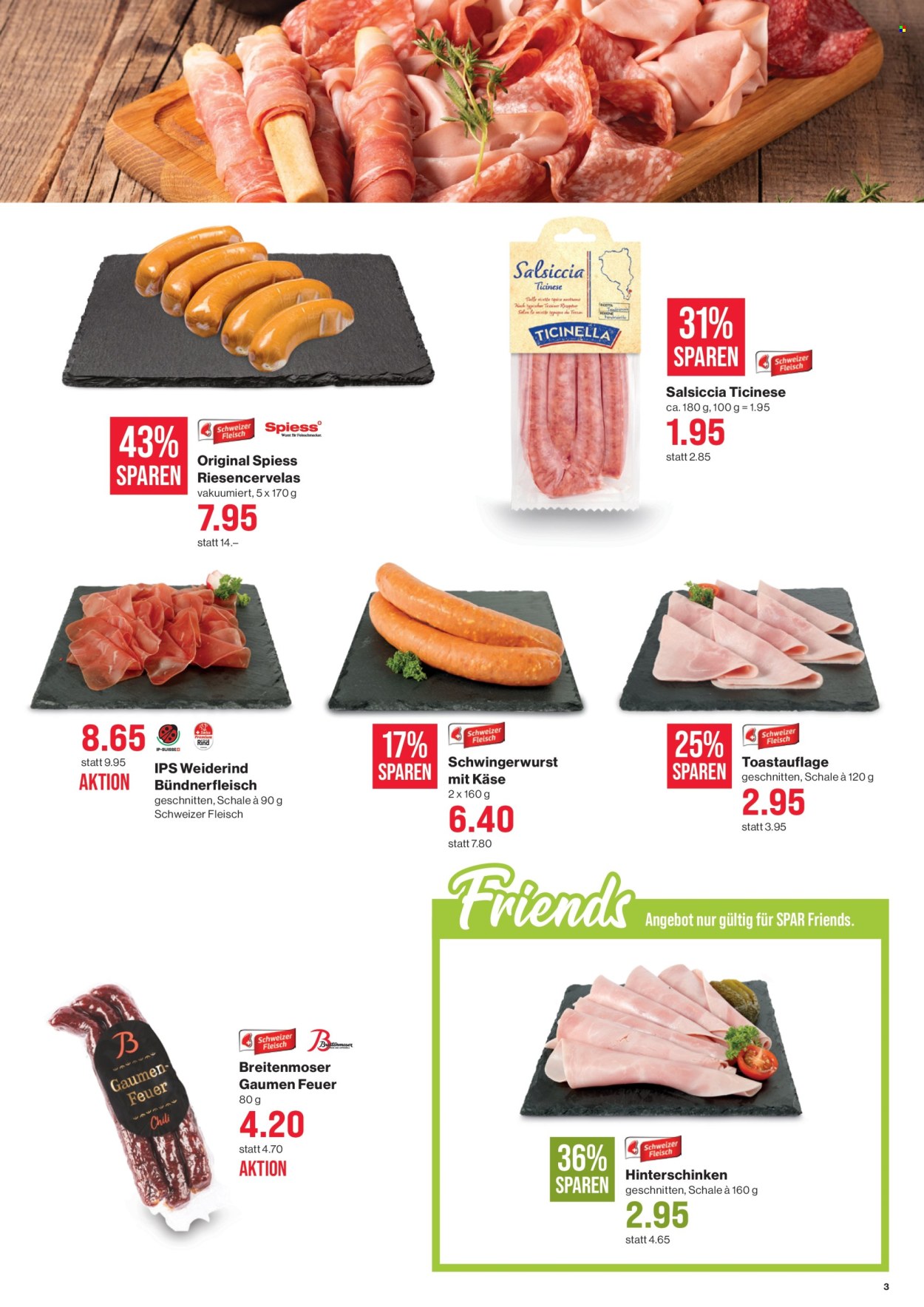 Prospekte SPAR - 23.7.2026 - 29.7.2026. Seite 3. Seite 3
