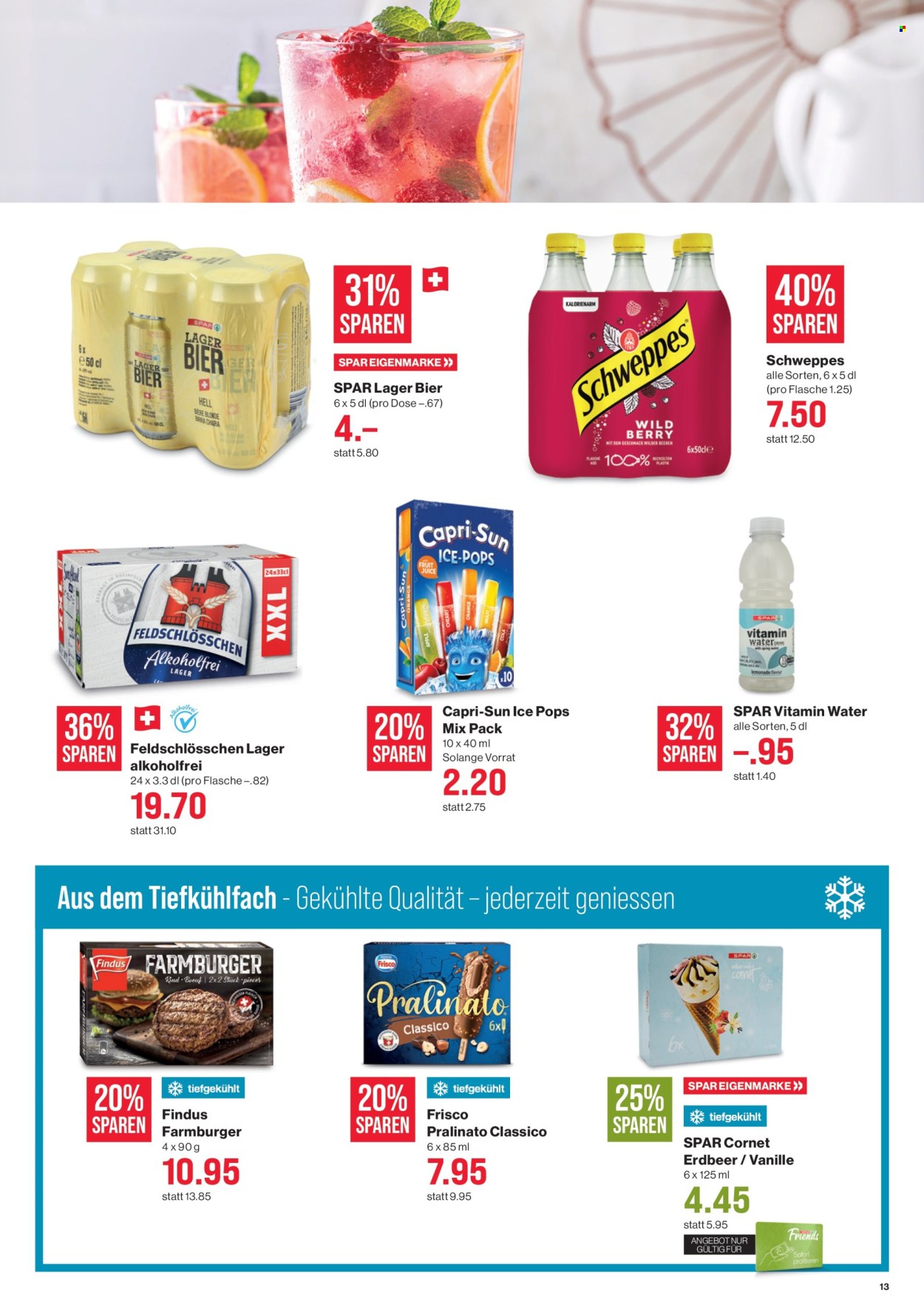 Prospekte SPAR - 23.7.2026 - 29.7.2026. Seite 13. Seite 13