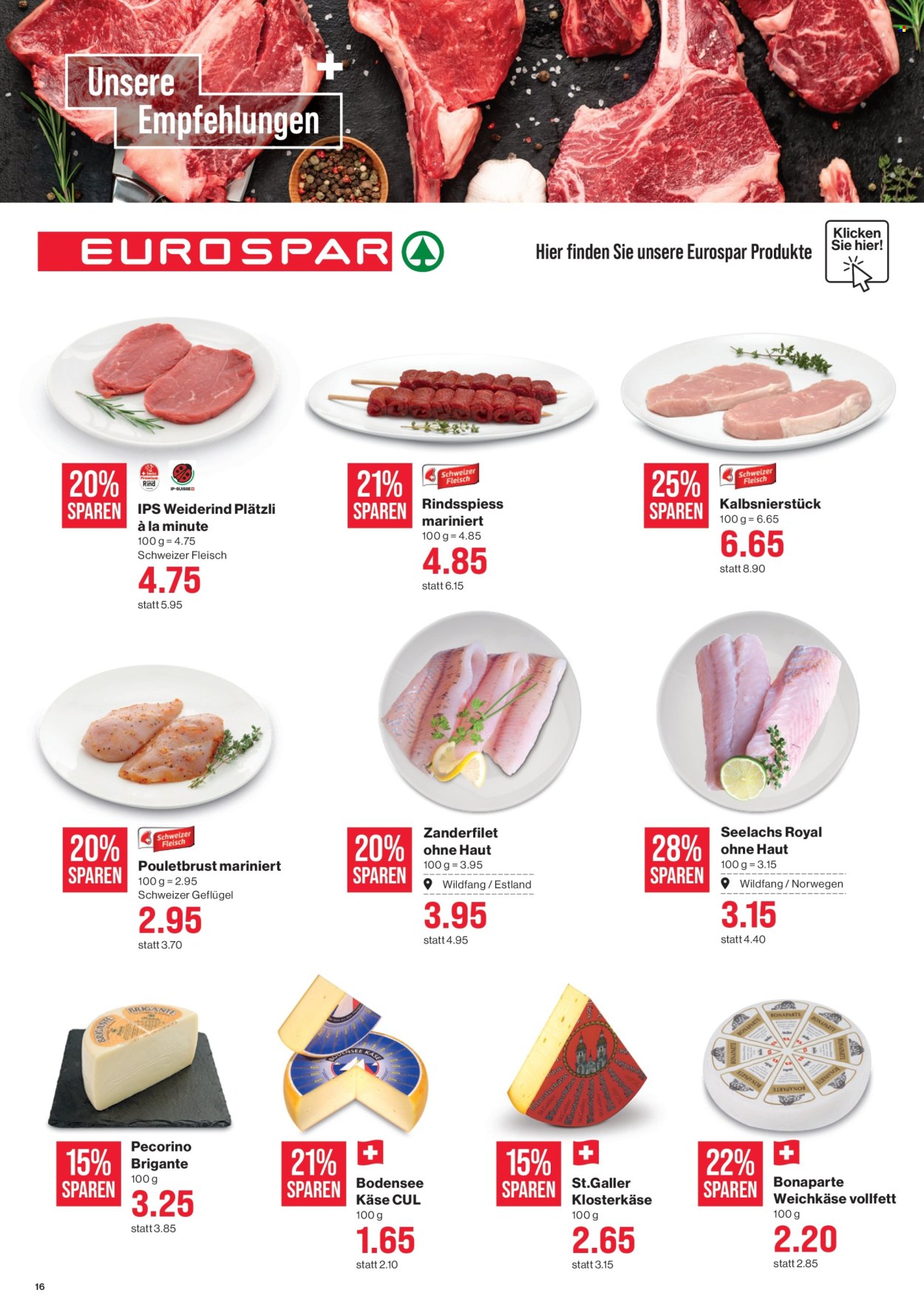 Prospekte SPAR - 23.7.2026 - 29.7.2026. Seite 16. Seite 16