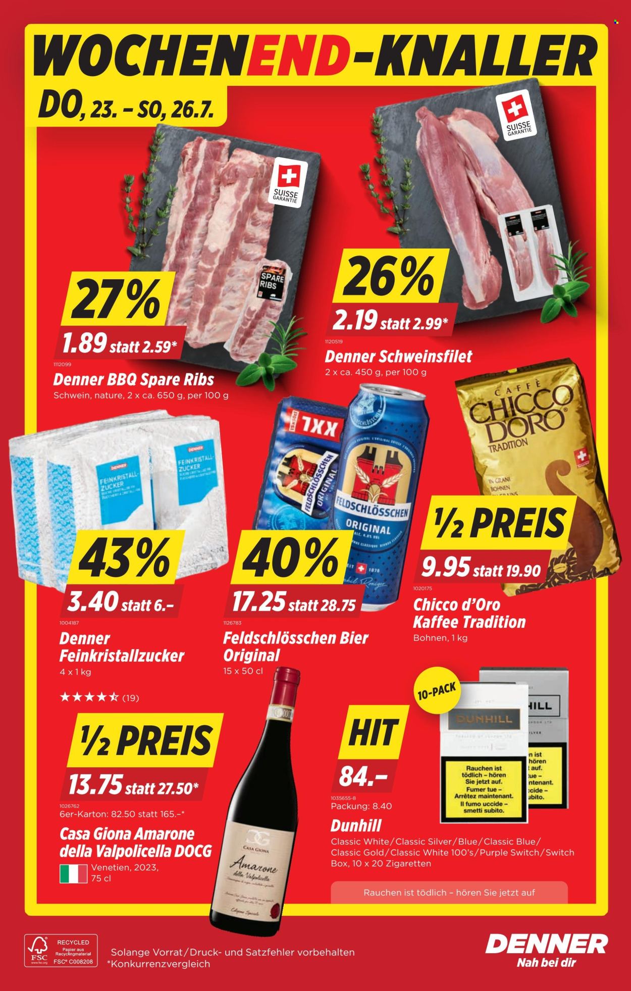 Prospekte Denner - 23.7.2026 - 29.7.2026. Seite 22. Seite 22