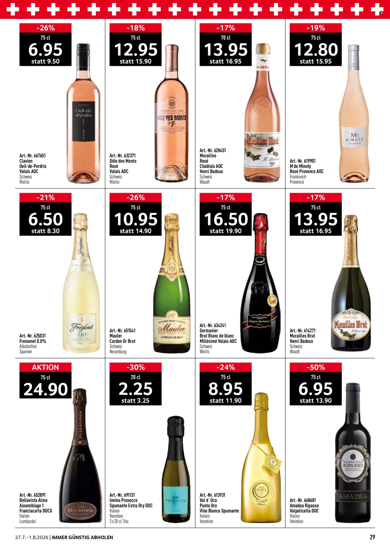 Prospekte Prodega - 27.7.2026 - 1.8.2026. Seite 29. Seite 29