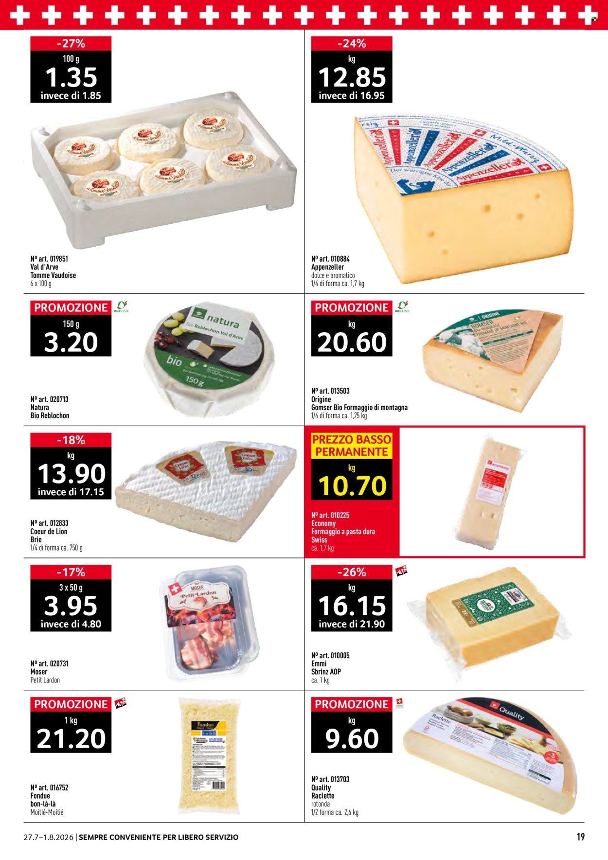 Prospekte Prodega - 27.7.2026 - 1.8.2026. Seite 19. Seite 19