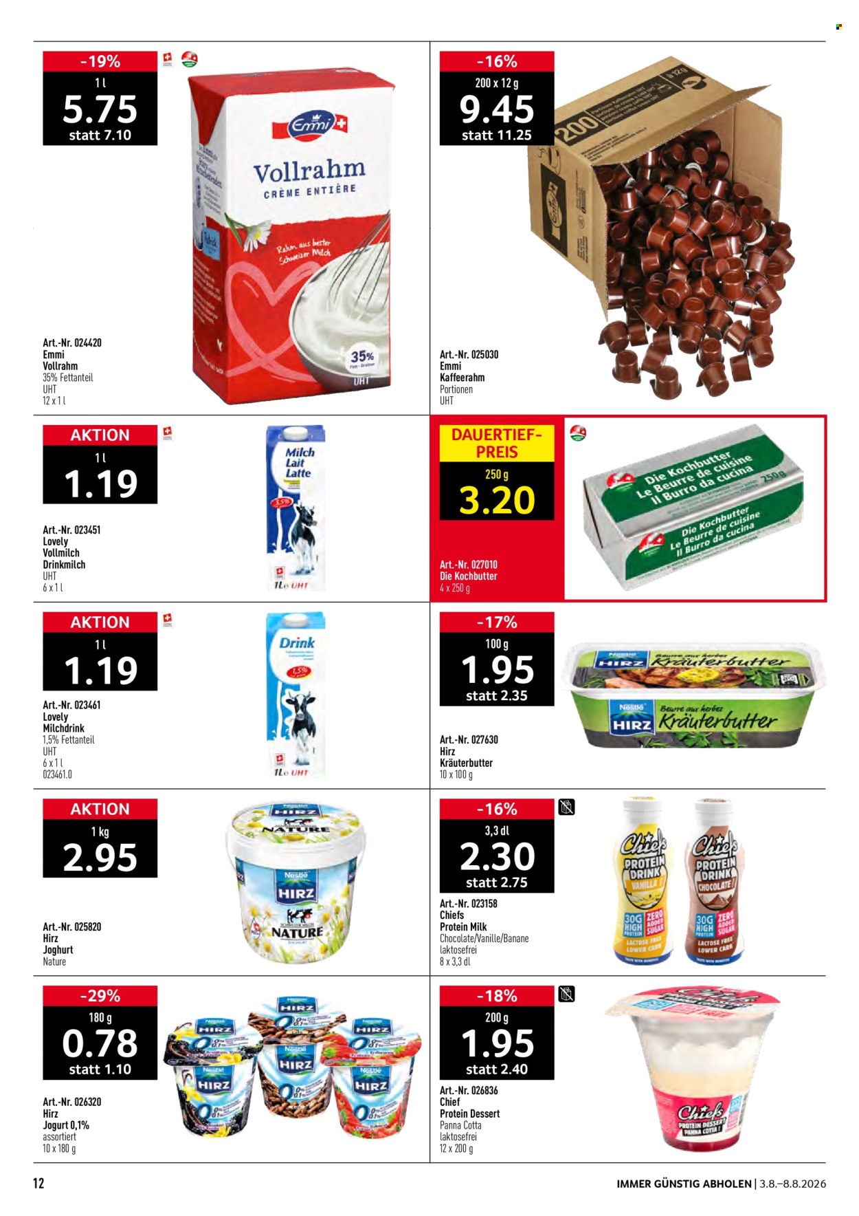 Prospekte Prodega - 3.8.2026 - 8.8.2026. Seite 12. Seite 12