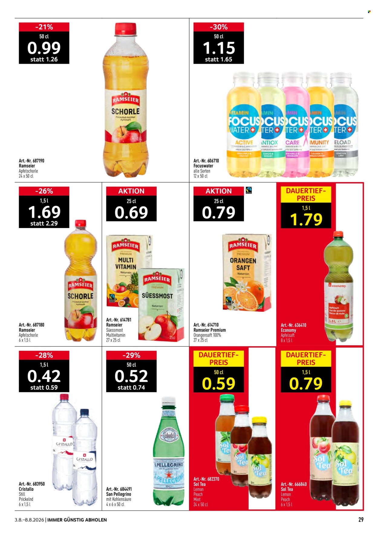 Prospekte Prodega - 3.8.2026 - 8.8.2026. Seite 29. Seite 29