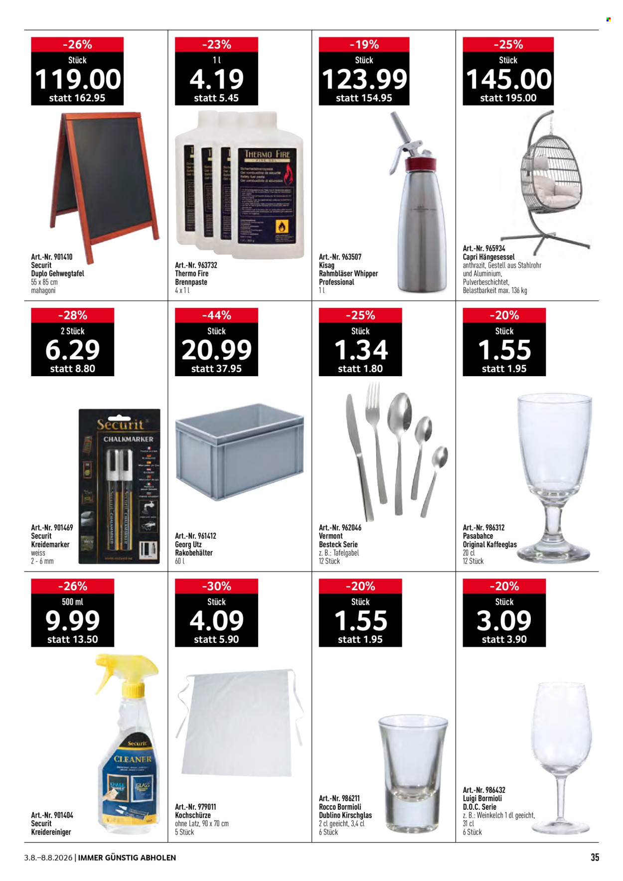 Prospekte Prodega - 3.8.2026 - 8.8.2026. Seite 35. Seite 35