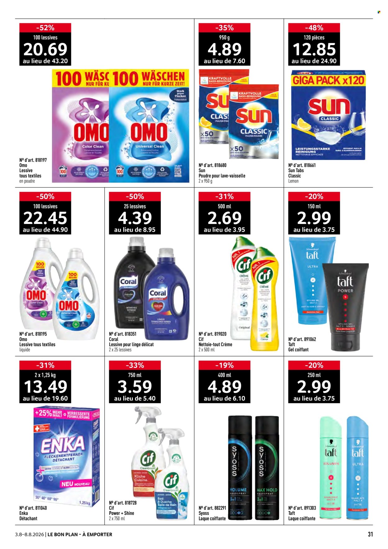 Prospekte Prodega - 3.8.2026 - 8.8.2026. Seite 31. Seite 31