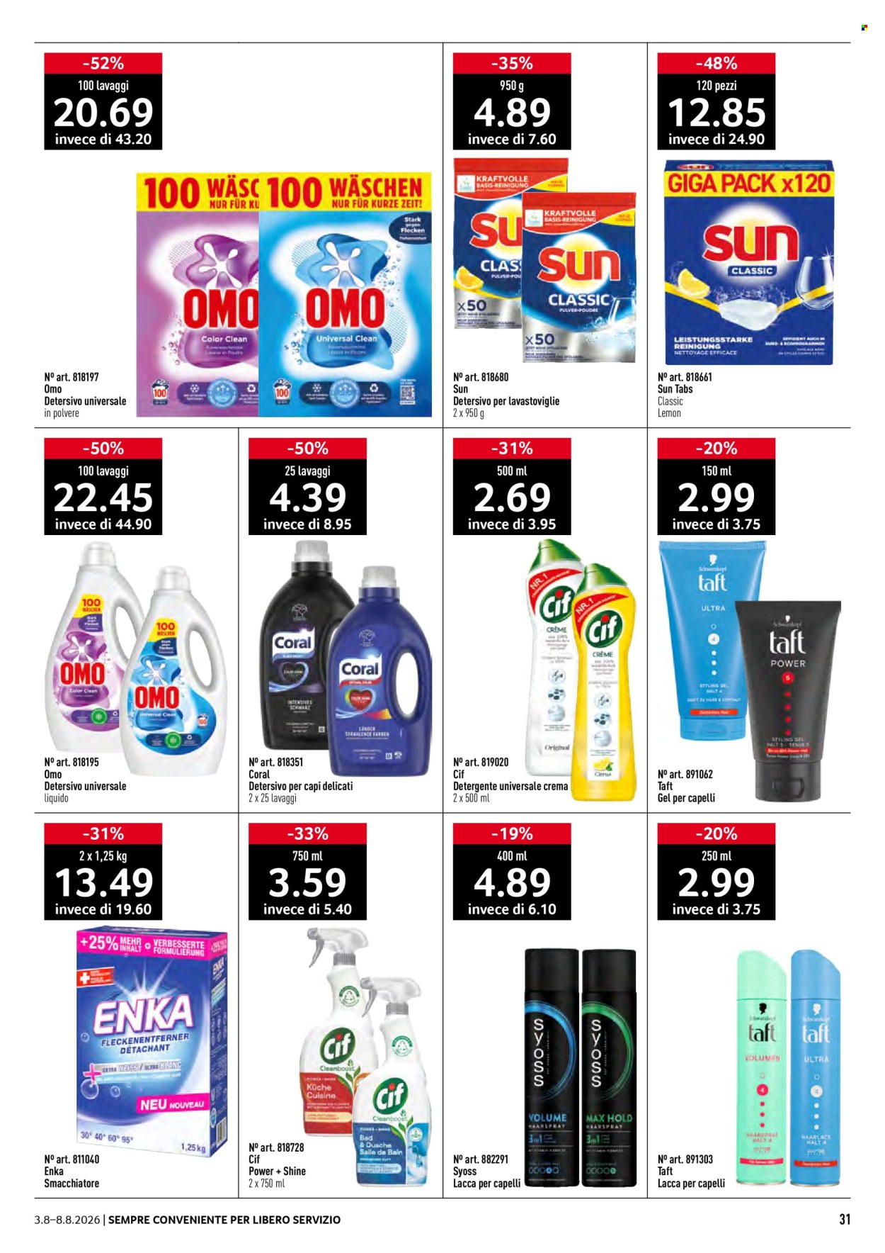 Prospekte Prodega - 3.8.2026 - 8.8.2026. Seite 31. Seite 31