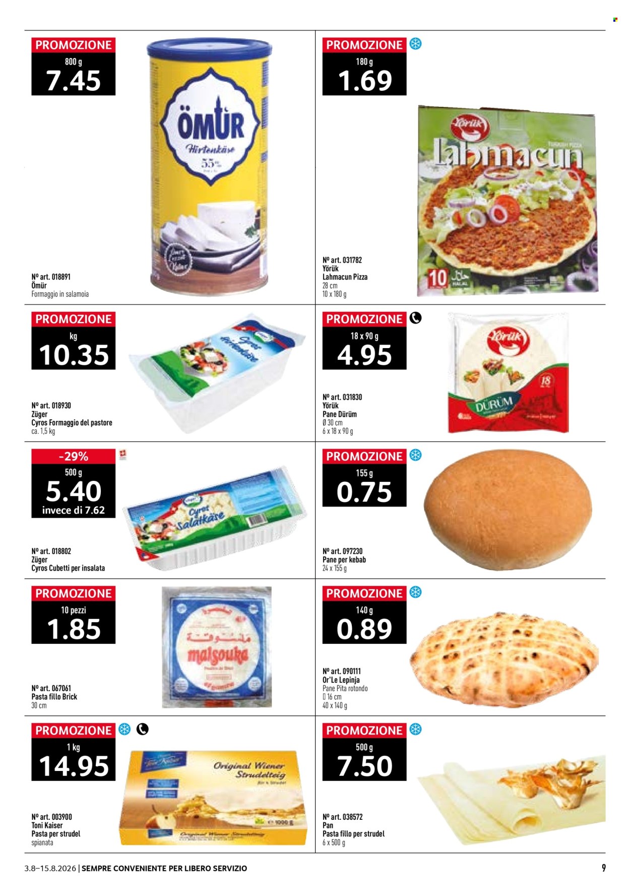 Prospekte Prodega - 3.8.2026 - 15.8.2026. Seite 9. Seite 9