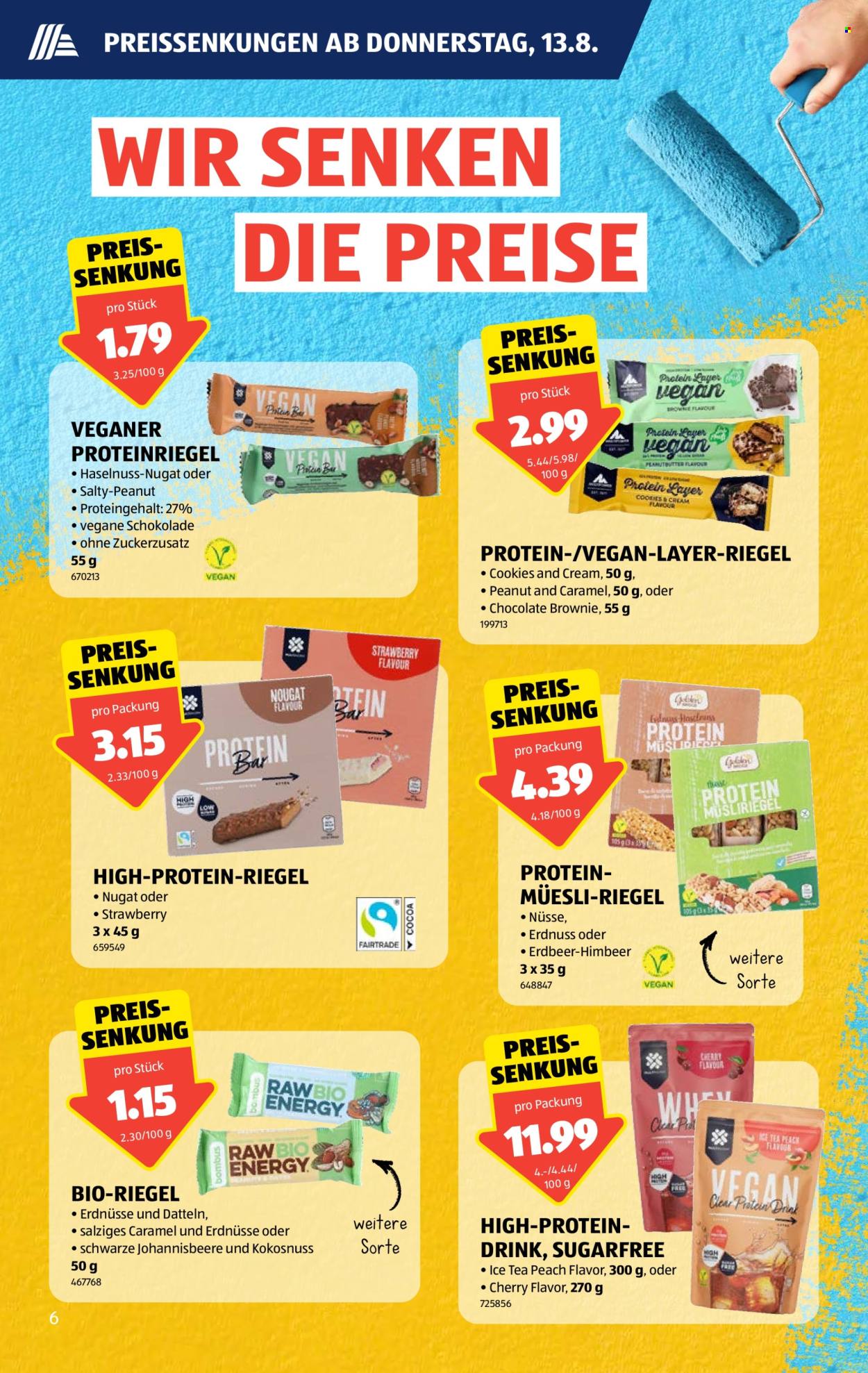 Prospekte Aldi - 13.8.2026 - 19.8.2026. Seite 6. Seite 6