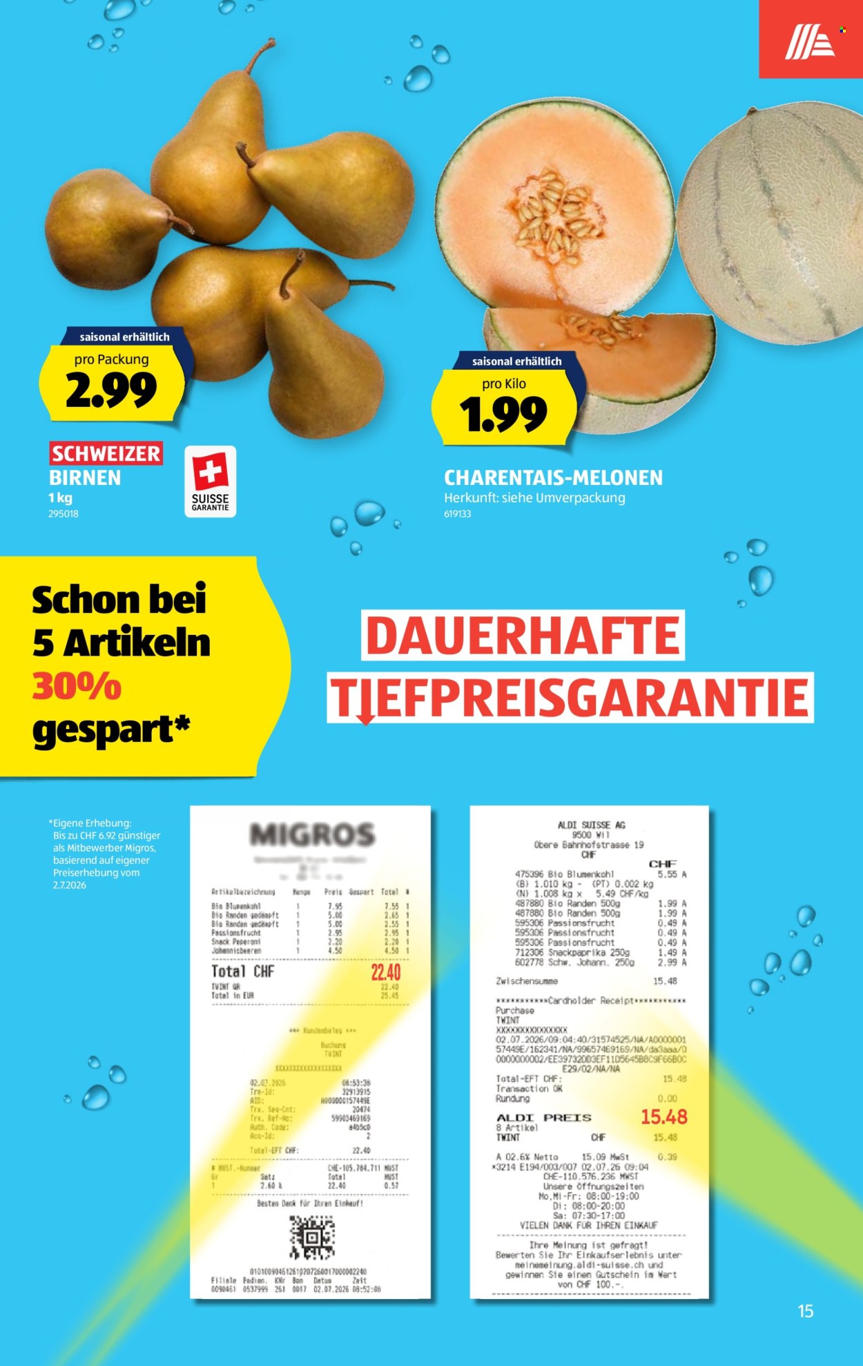 Prospekte Aldi - 13.8.2026 - 19.8.2026. Seite 15. Seite 15