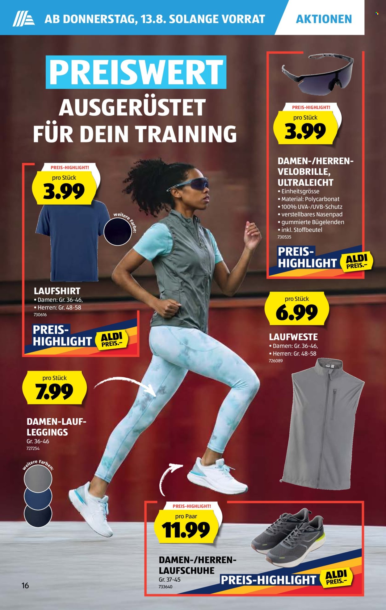 Prospekte Aldi - 13.8.2026 - 19.8.2026. Seite 16. Seite 16