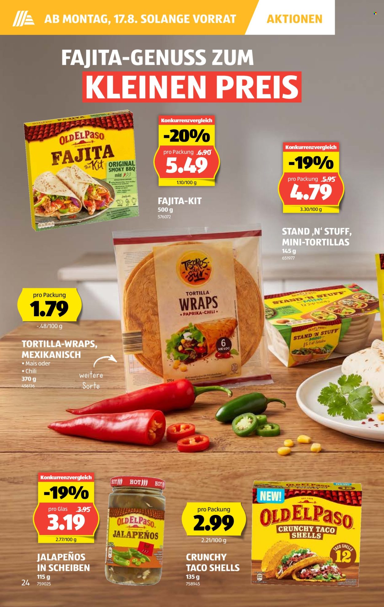 Prospekte Aldi - 13.8.2026 - 19.8.2026. Seite 24. Seite 24