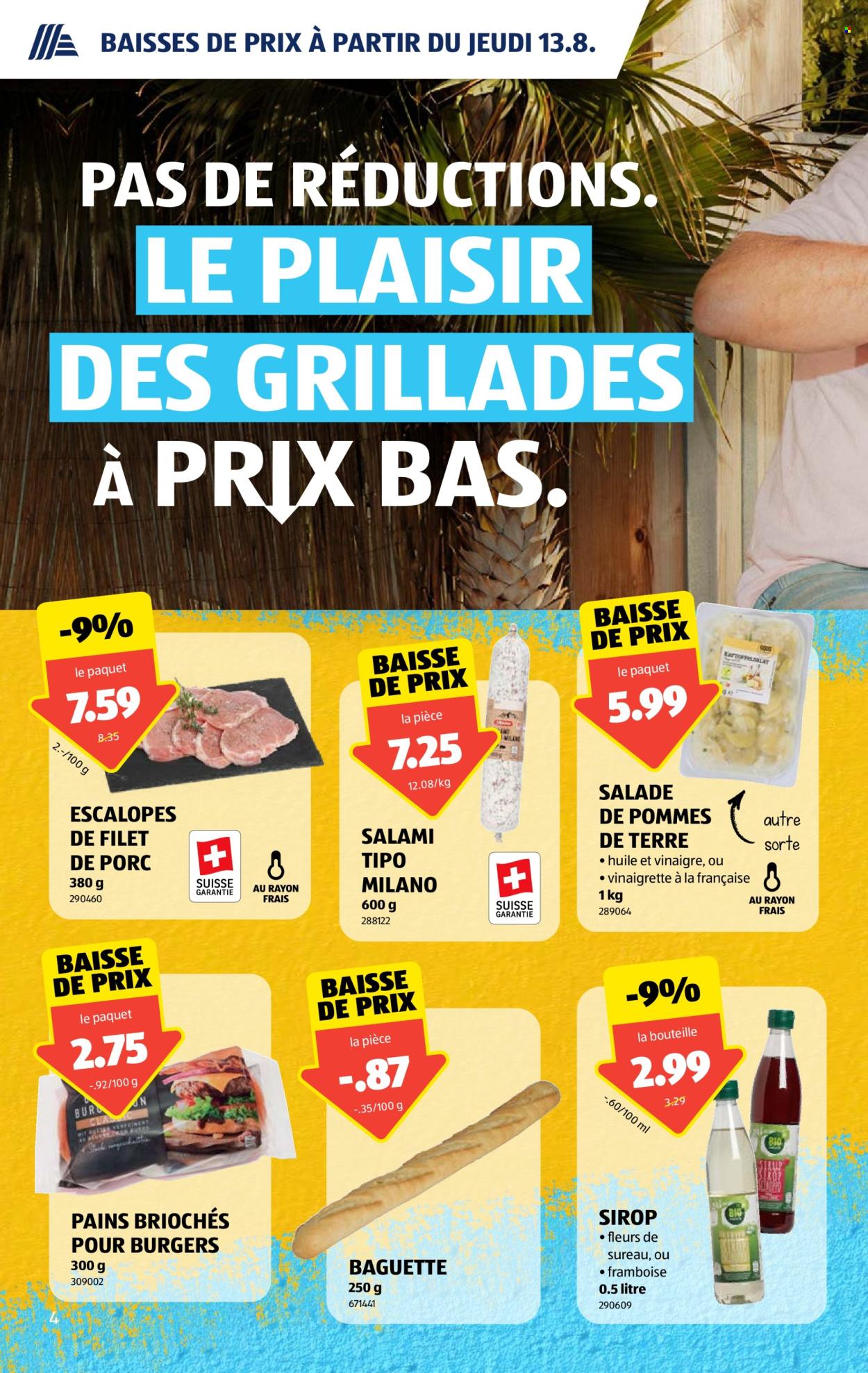 Prospekte Aldi - 13.8.2026 - 19.8.2026. Seite 4. Seite 4