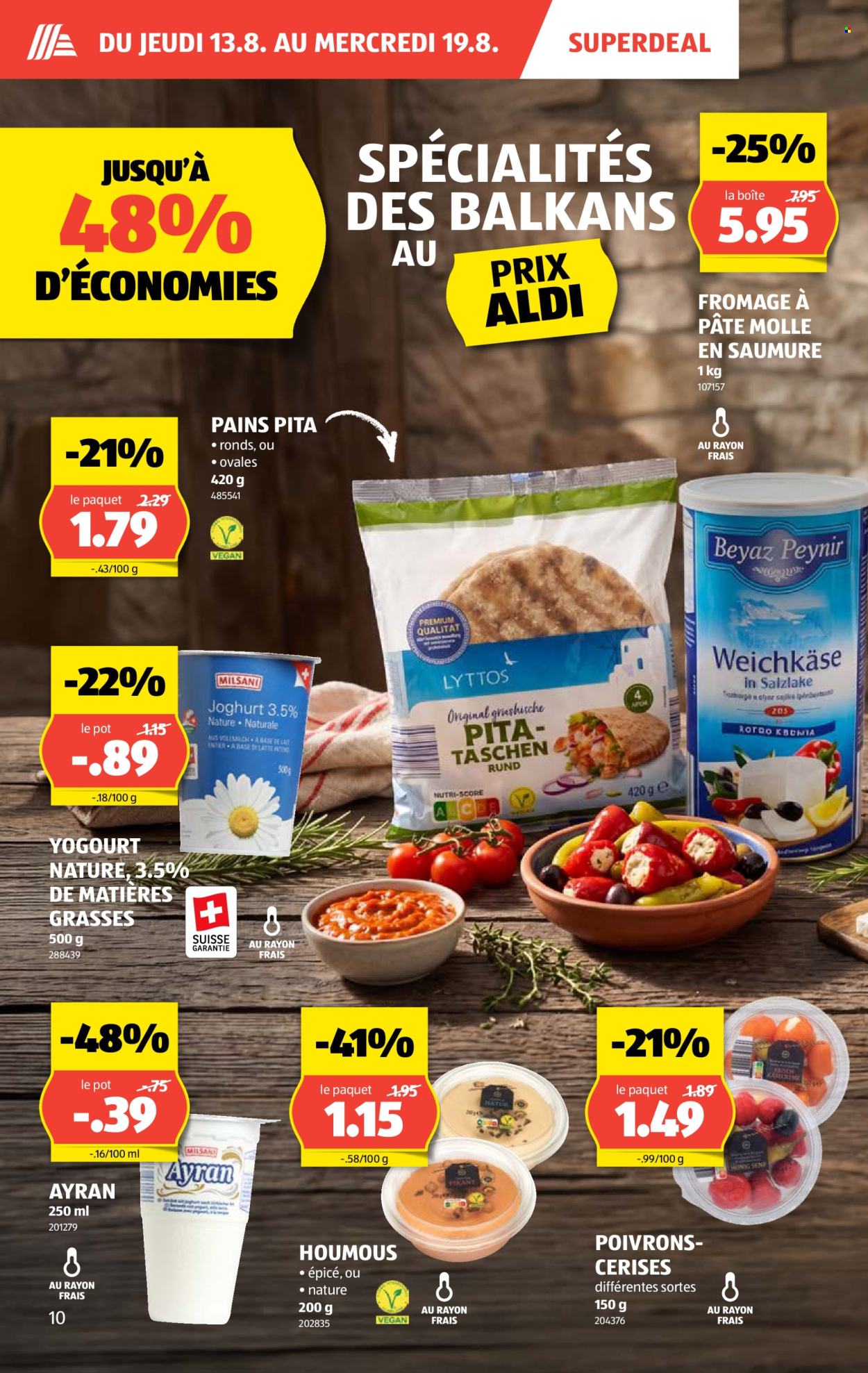 Prospekte Aldi - 13.8.2026 - 19.8.2026. Seite 10. Seite 10