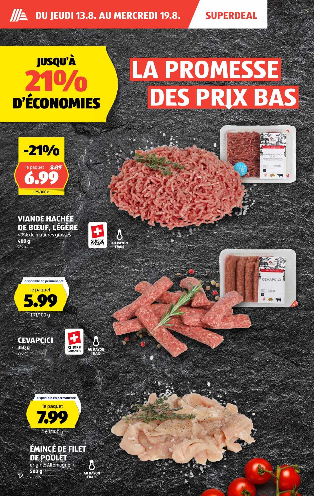 Prospekte Aldi - 13.8.2026 - 19.8.2026. Seite 12. Seite 12