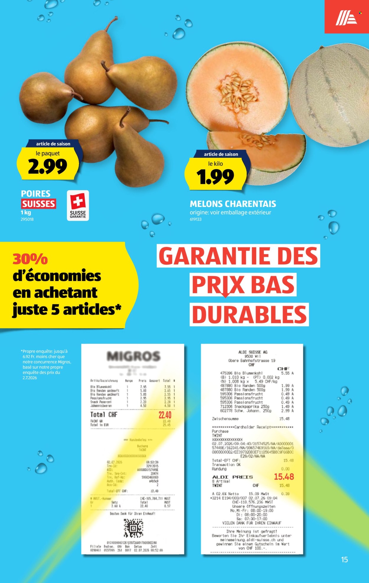 Prospekte Aldi - 13.8.2026 - 19.8.2026. Seite 15. Seite 15