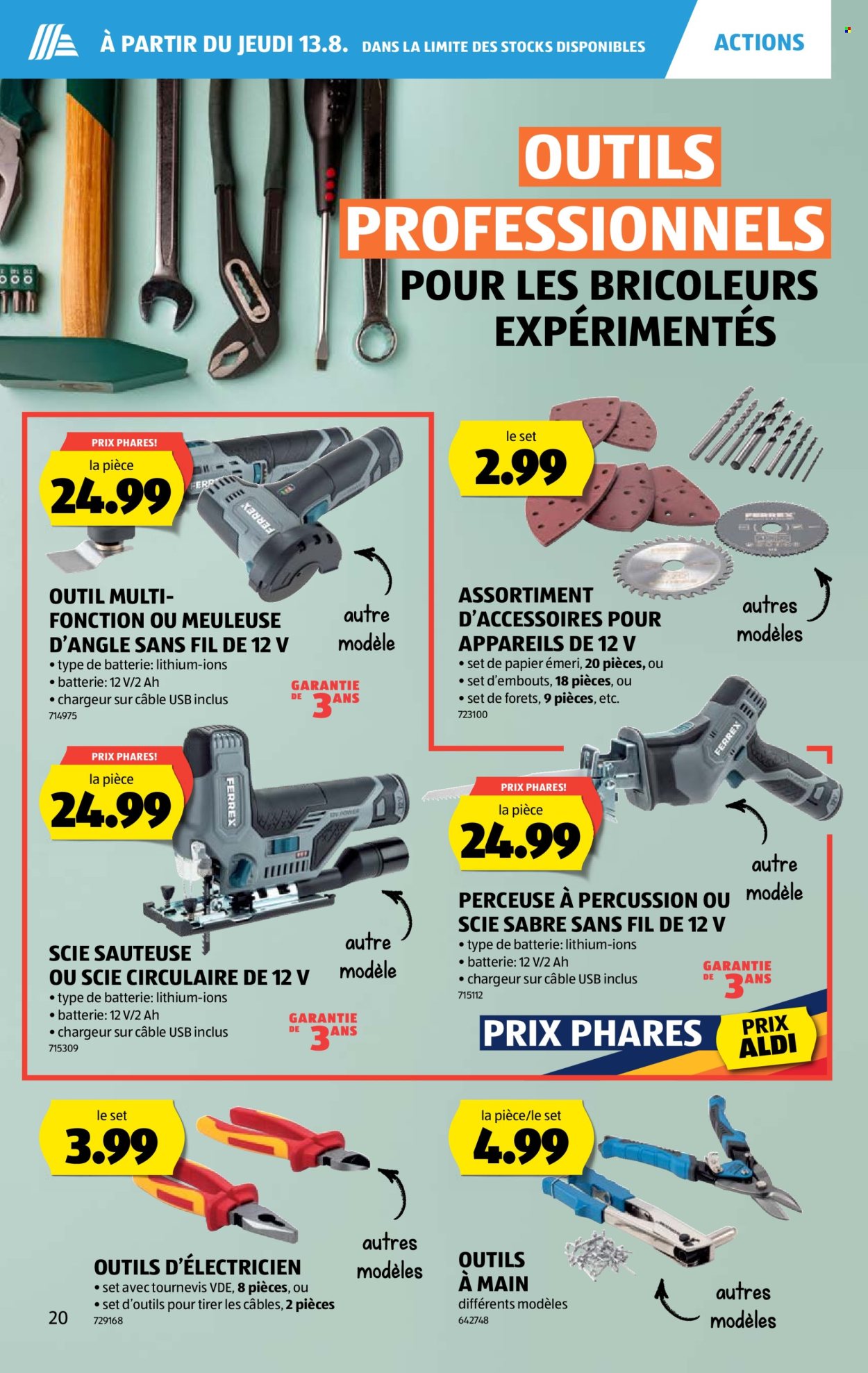 Prospekte Aldi - 13.8.2026 - 19.8.2026. Seite 20. Seite 20