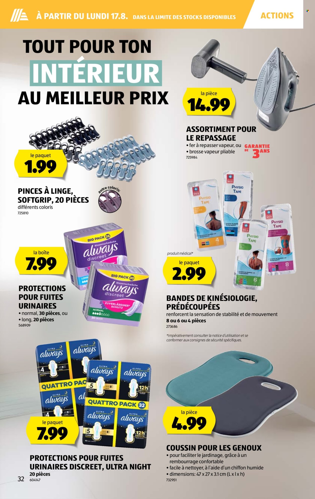Prospekte Aldi - 13.8.2026 - 19.8.2026. Seite 32. Seite 32