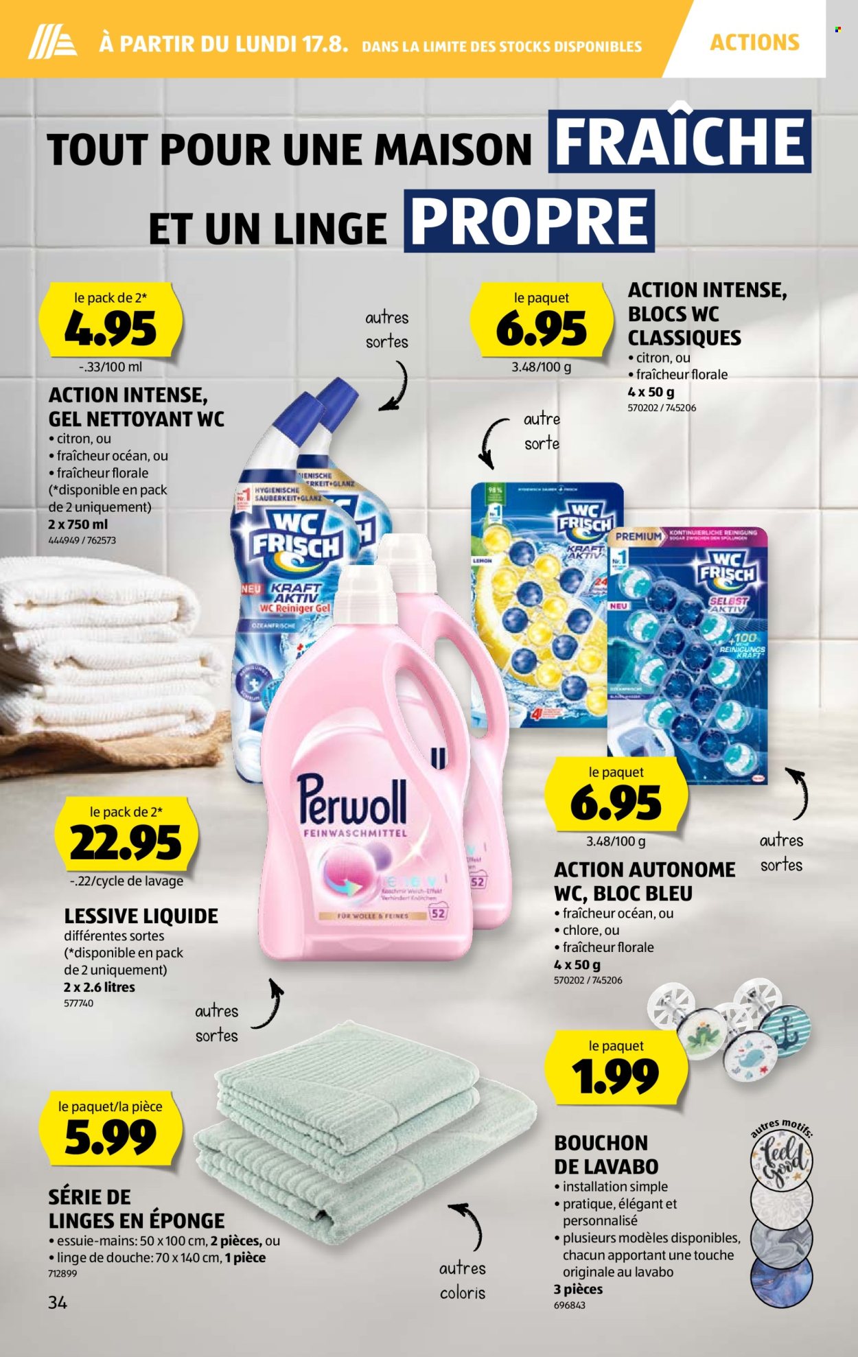 Prospekte Aldi - 13.8.2026 - 19.8.2026. Seite 34. Seite 34