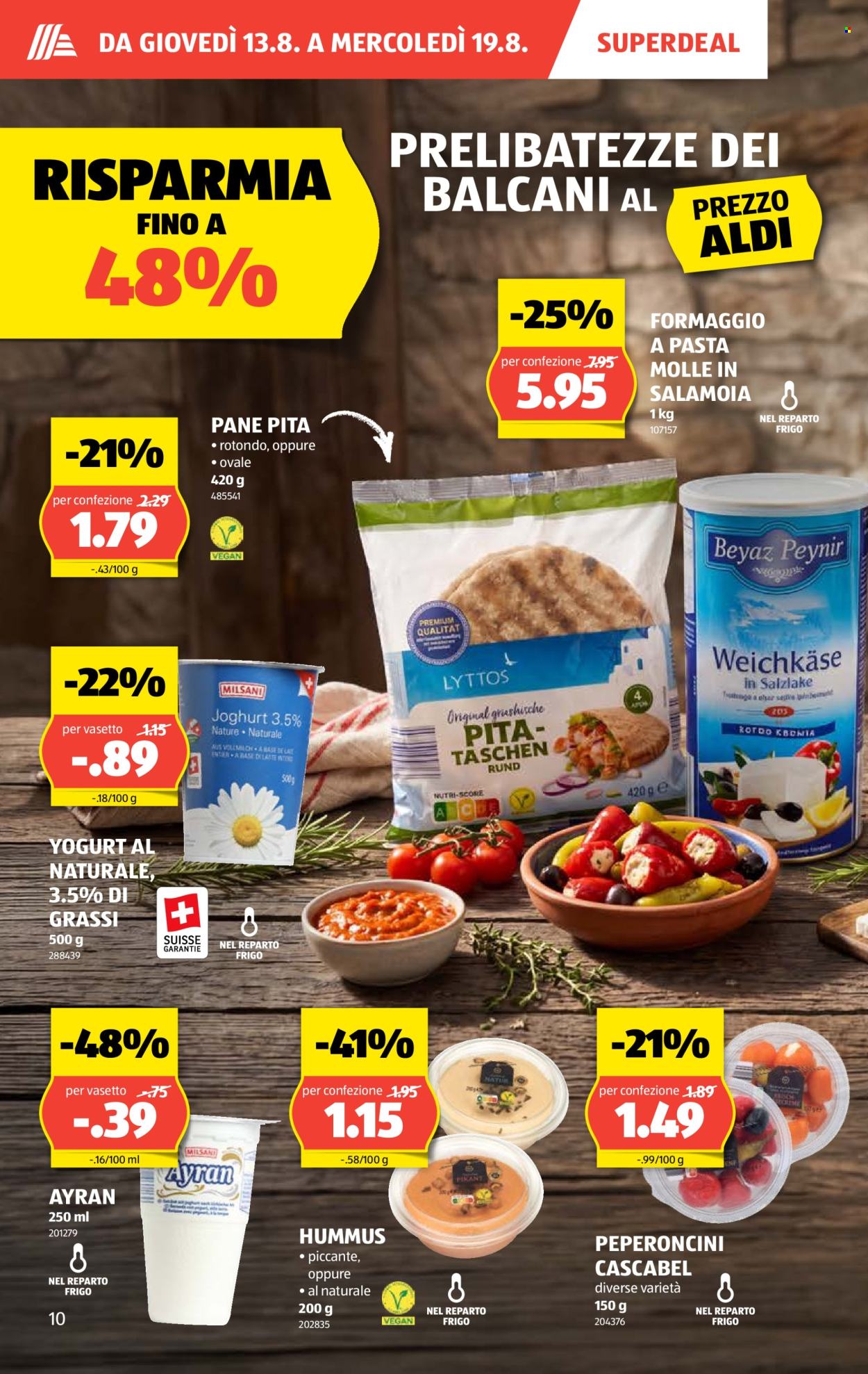 Prospekte Aldi - 13.8.2026 - 19.8.2026. Seite 10. Seite 10