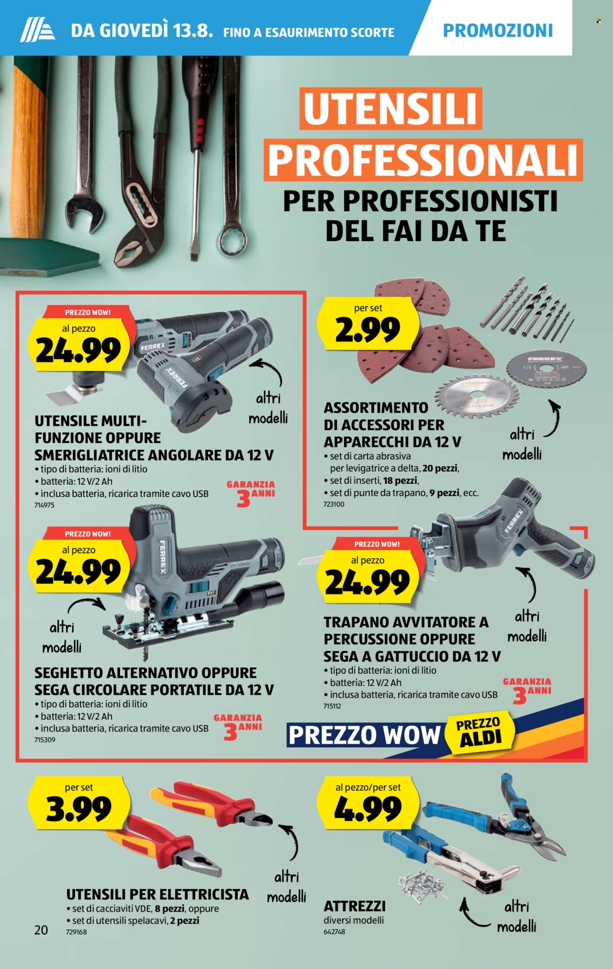 Prospekte Aldi - 13.8.2026 - 19.8.2026. Seite 20. Seite 20
