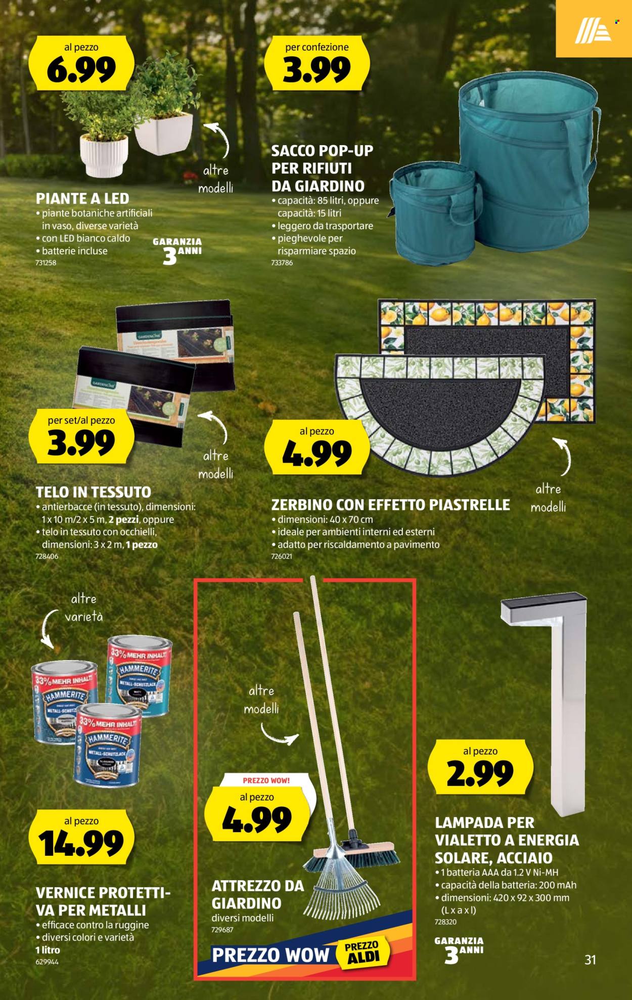 Prospekte Aldi - 13.8.2026 - 19.8.2026. Seite 31. Seite 31