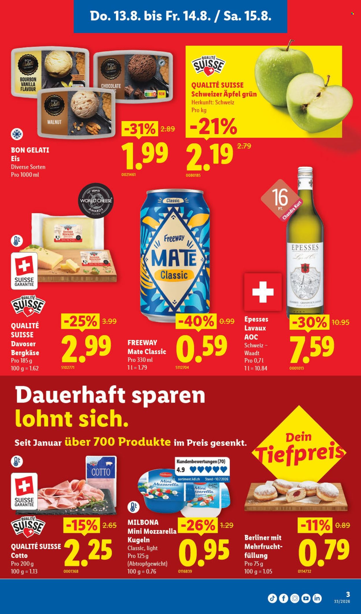Prospekte Lidl - 13.8.2026 - 19.8.2026. Seite 7. Seite 7