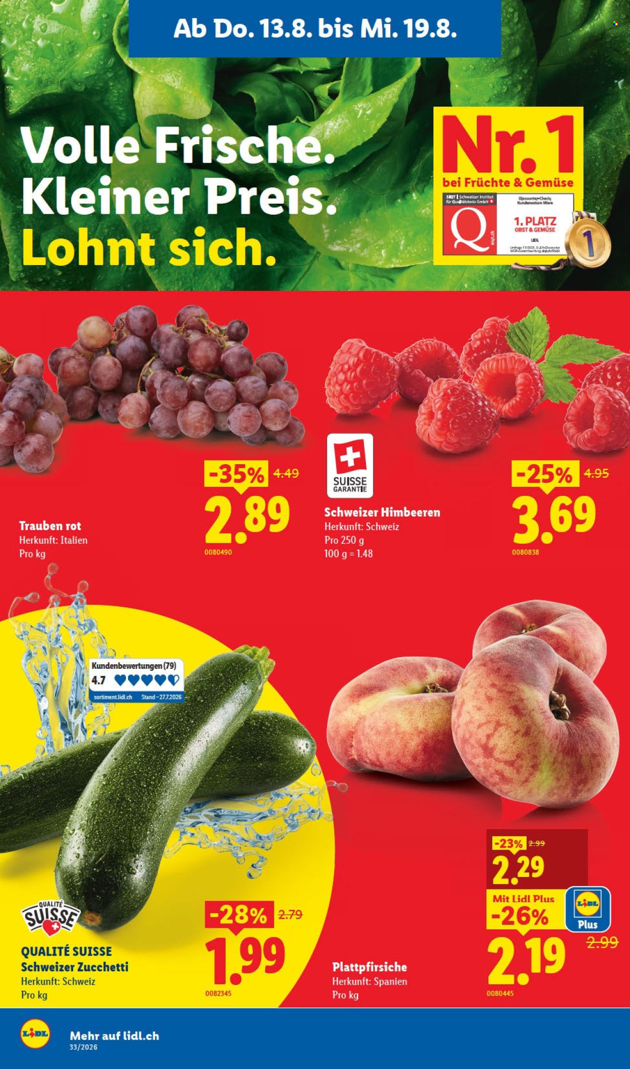 Prospekte Lidl - 13.8.2026 - 19.8.2026. Seite 8. Seite 8