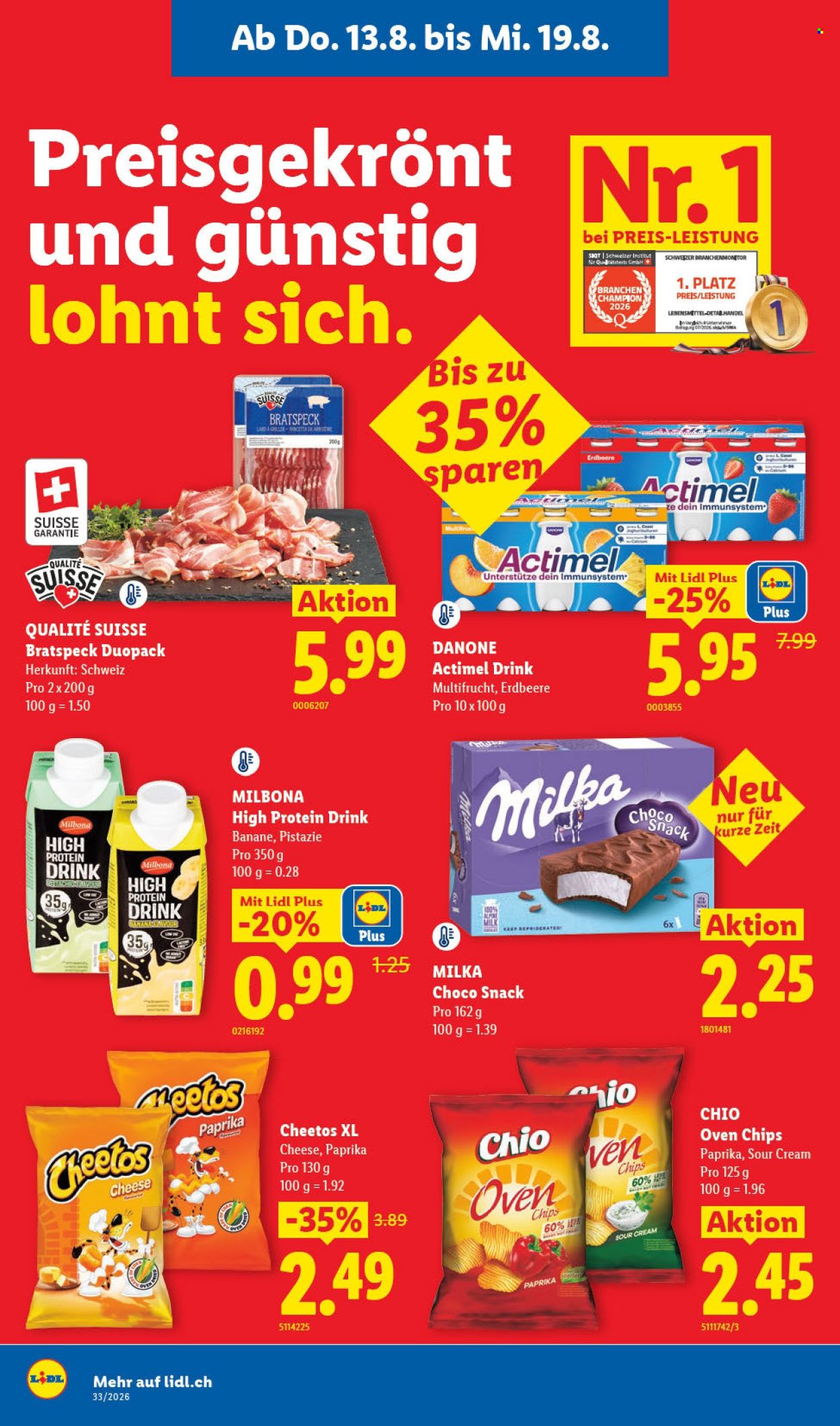 Prospekte Lidl - 13.8.2026 - 19.8.2026. Seite 12. Seite 12