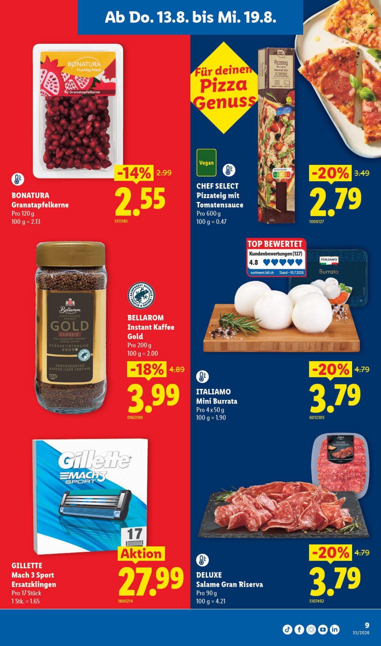 Prospekte Lidl - 13.8.2026 - 19.8.2026. Seite 13. Seite 13