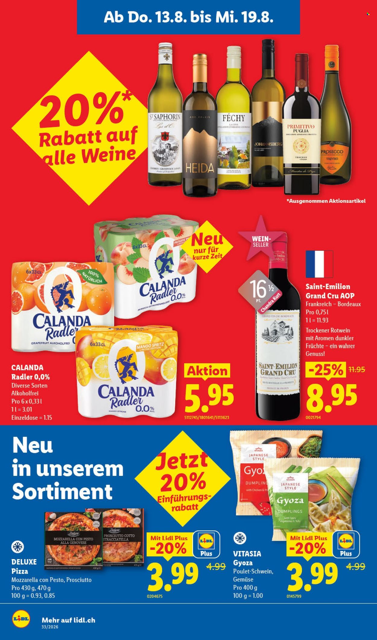 Prospekte Lidl - 13.8.2026 - 19.8.2026. Seite 14. Seite 14