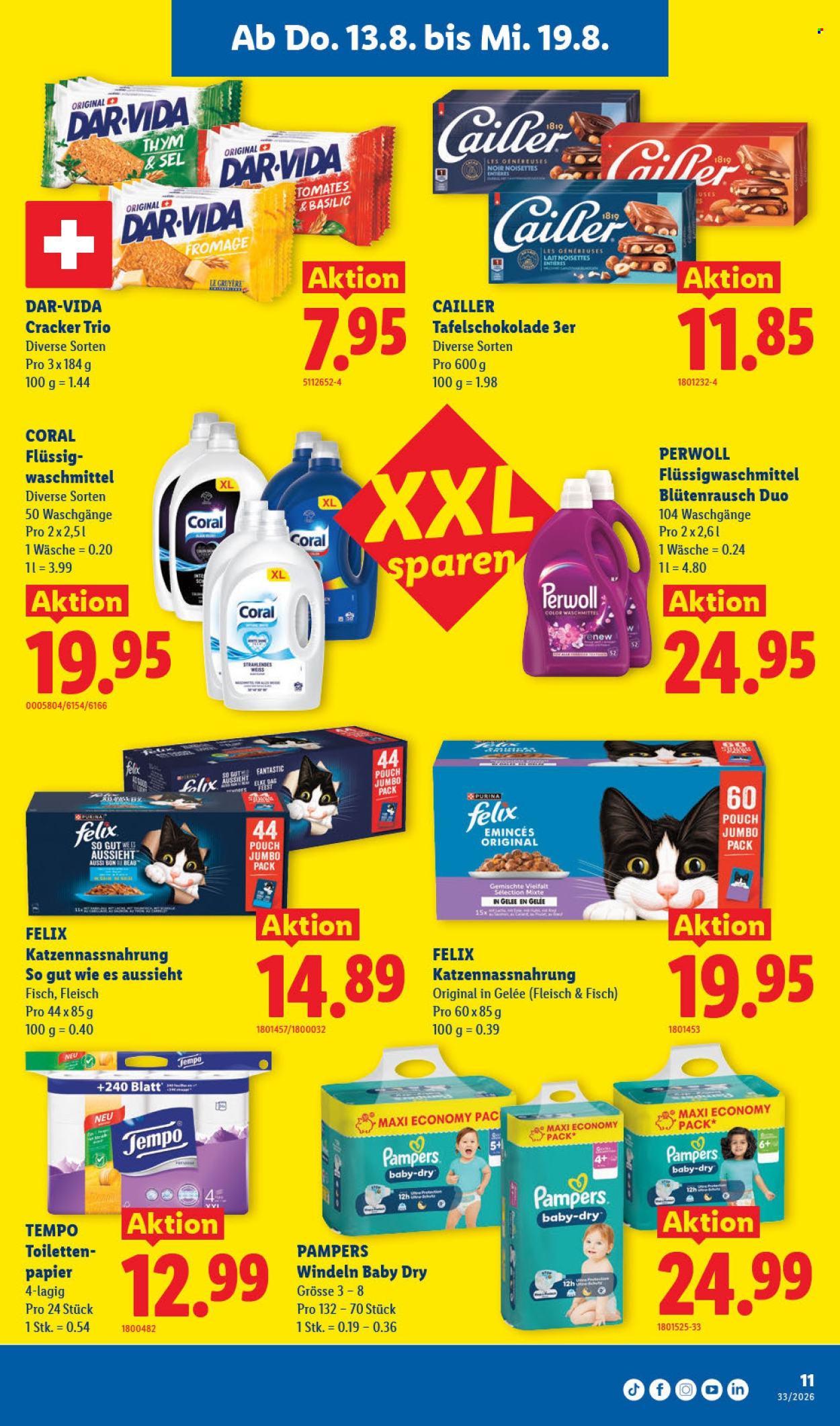 Prospekte Lidl - 13.8.2026 - 19.8.2026. Seite 15. Seite 15