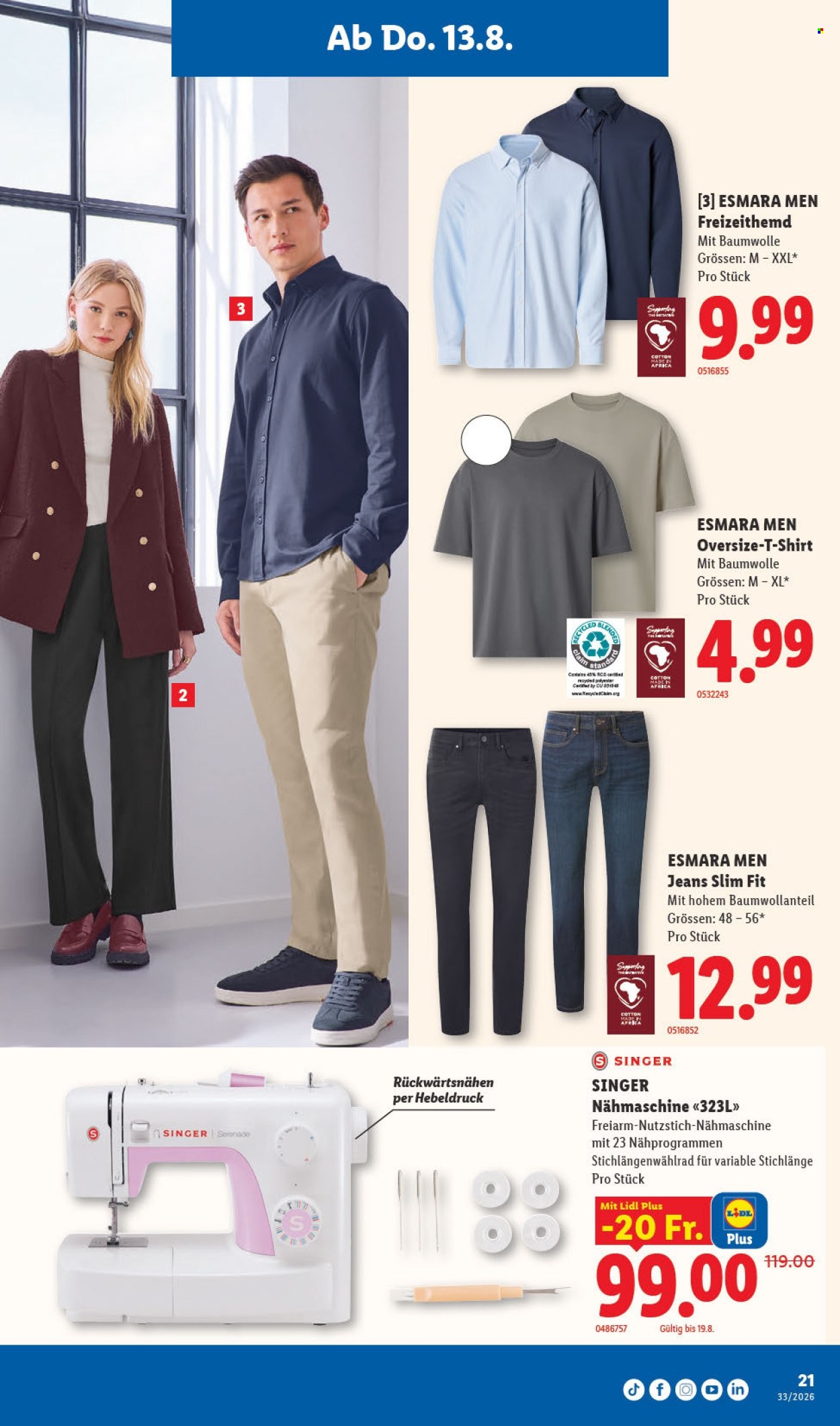 Prospekte Lidl - 13.8.2026 - 19.8.2026. Seite 25. Seite 25
