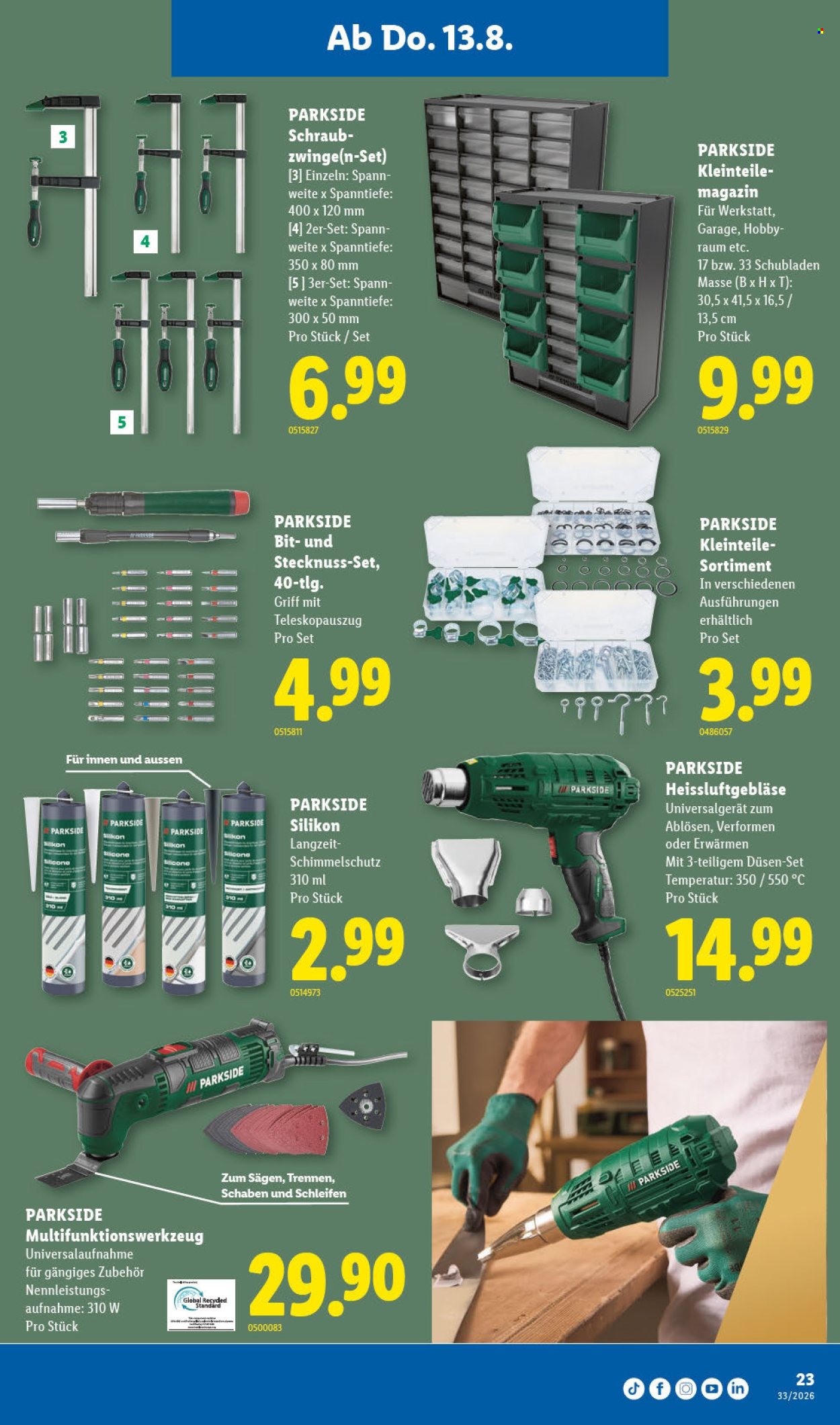 Prospekte Lidl - 13.8.2026 - 19.8.2026. Seite 27. Seite 27