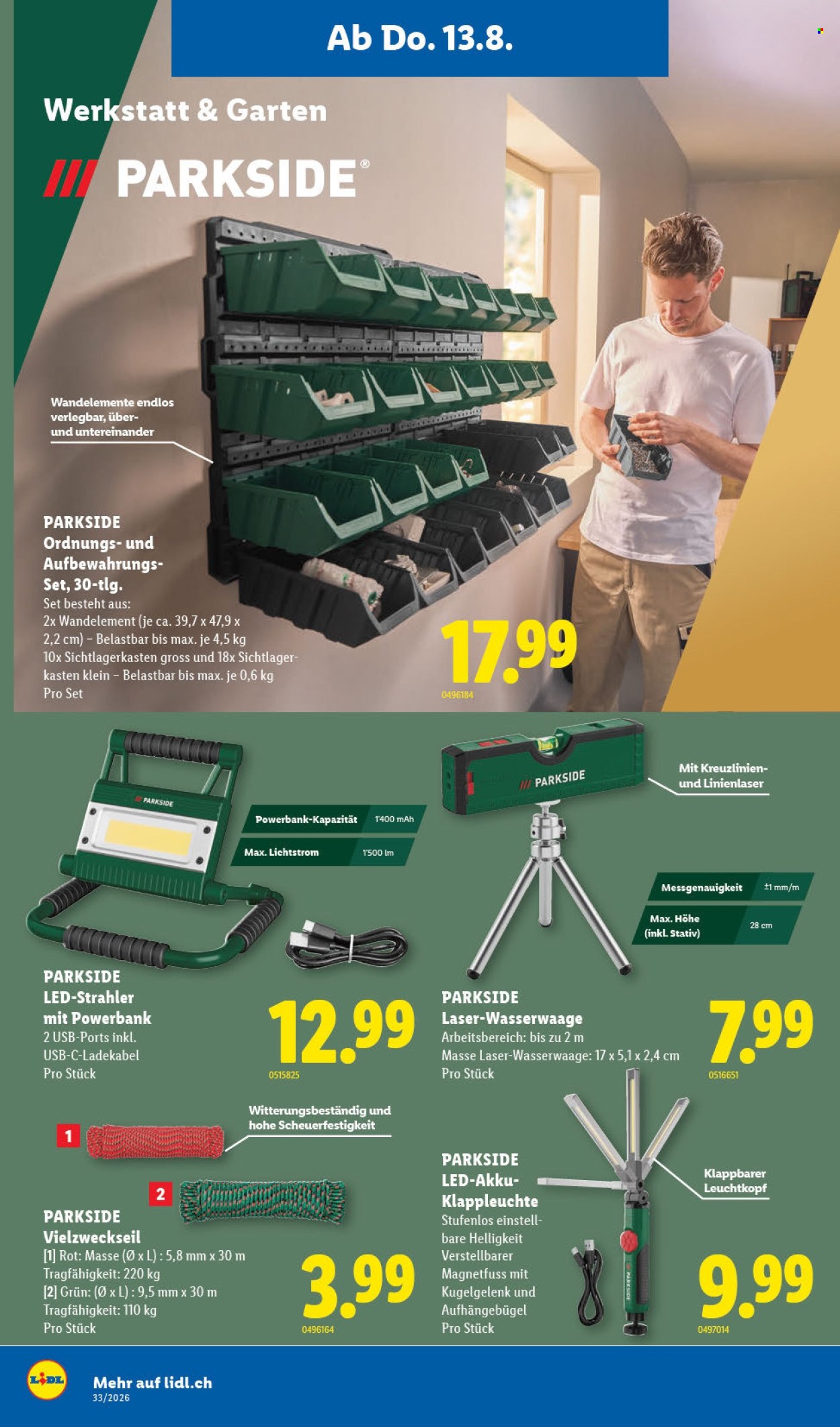 Prospekte Lidl - 13.8.2026 - 19.8.2026. Seite 28. Seite 28