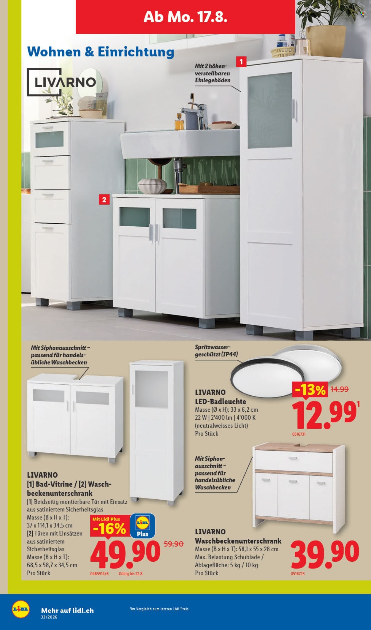Prospekte Lidl - 13.8.2026 - 19.8.2026. Seite 30. Seite 30