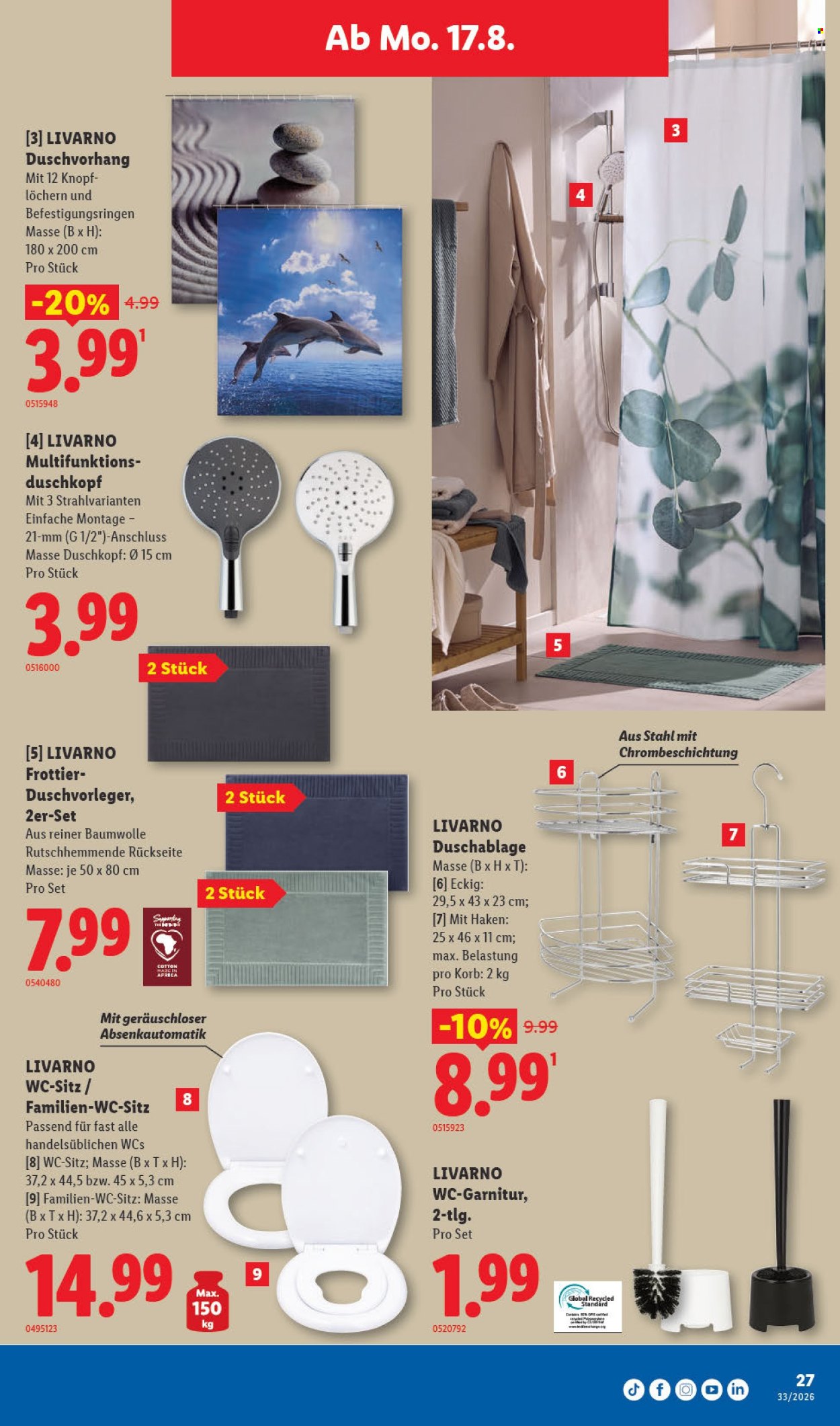 Prospekte Lidl - 13.8.2026 - 19.8.2026. Seite 31. Seite 31