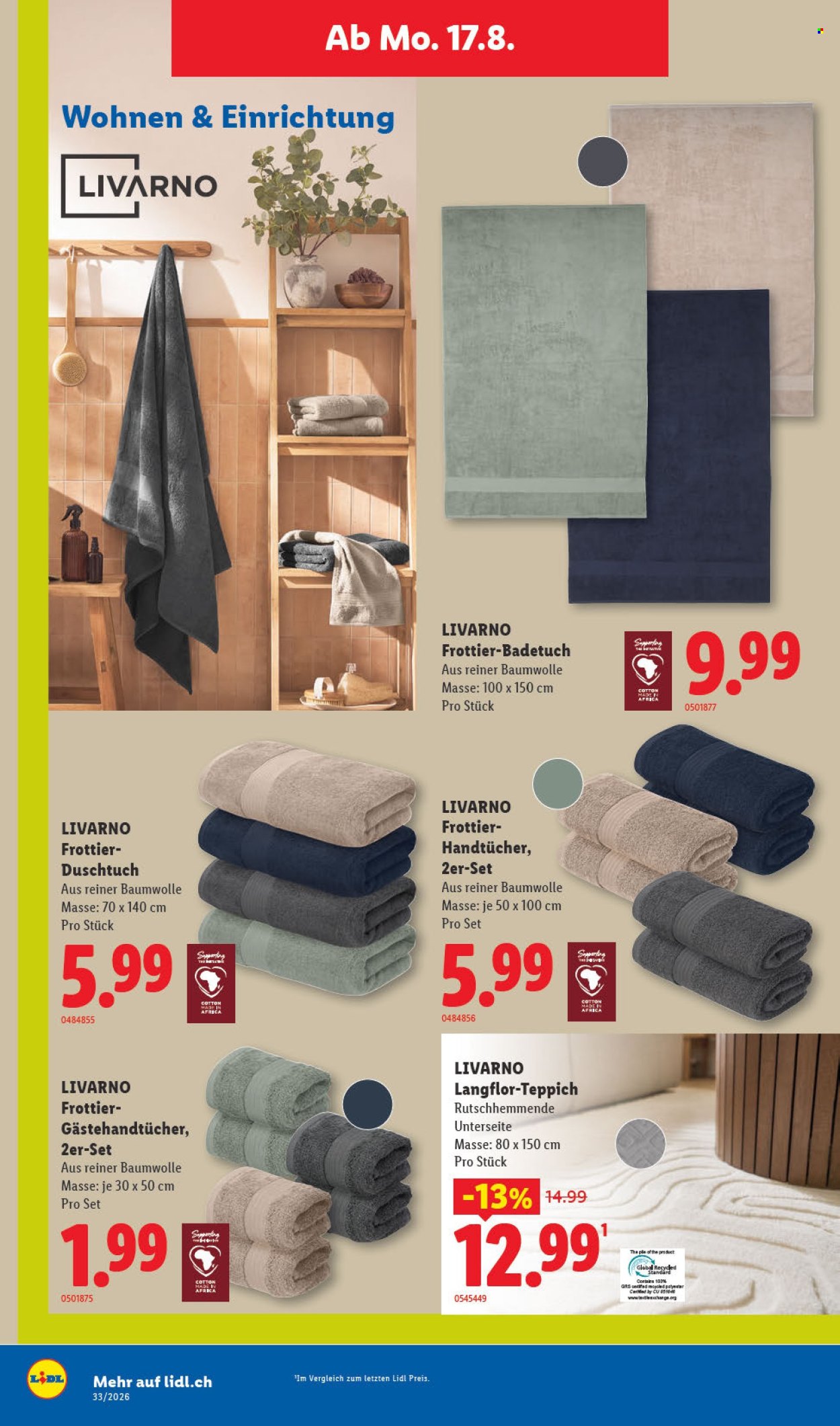 Prospekte Lidl - 13.8.2026 - 19.8.2026. Seite 32. Seite 32